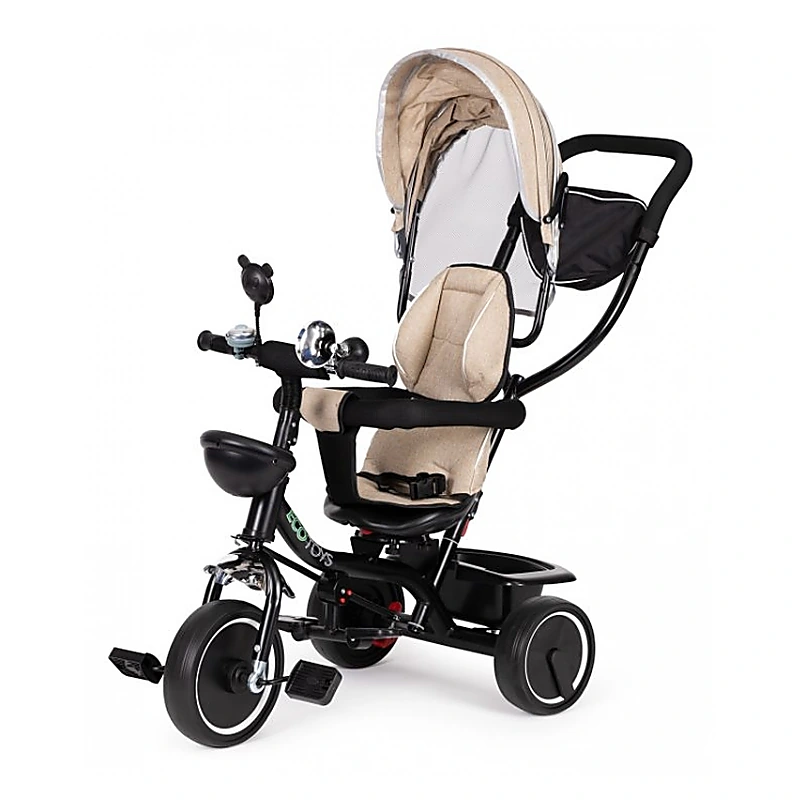 Tricicleta Ecotoys, cu sezut rotativ, JM-066-9 - Bej [6]
