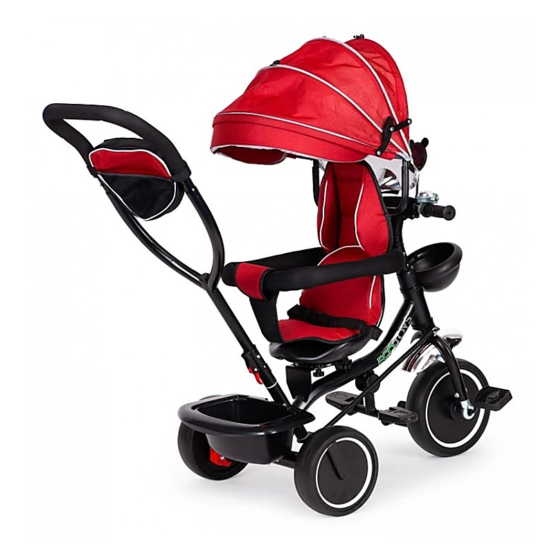 Tricicleta Ecotoys, cu sezut rotativ, JM-066-9 - Rosu [7]