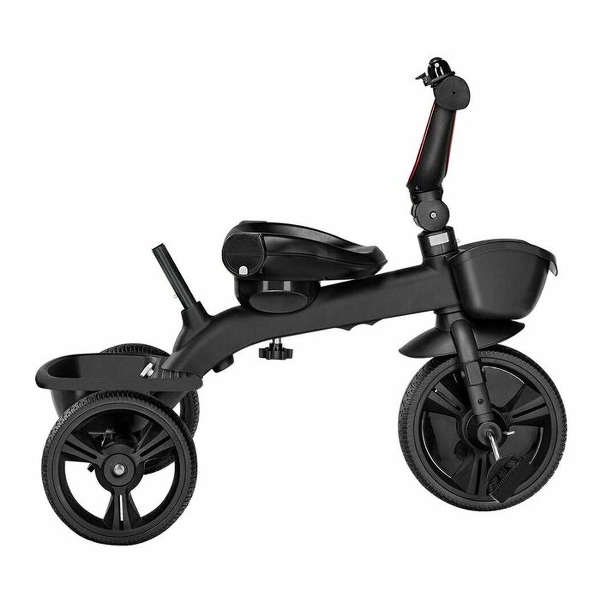 Lionelo - Tricicleta Kori, Cu suport de picioare, Control al directiei, Scaun reversibil, Rotire 360 grade, Pliabila, Conform cu standardul europeane de securitate EN71, Red Burgundy [21]