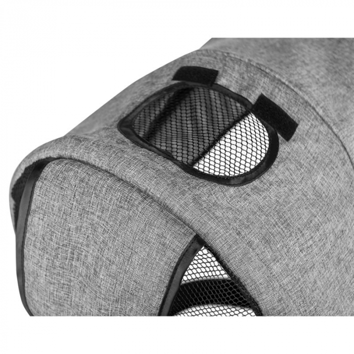 Lionelo - Tricicleta Tris, Mecanism de pedalare libera, Suport picioare, Control al directiei, Scaun reversibil, Rotire 360 grade, Pliabila, Conform cu standardul europeane de securitate EN71, Gri [19]