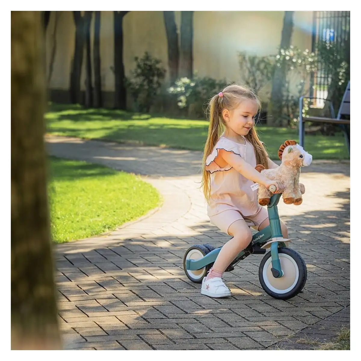 Tricicleta, Petite&Mars, Turbo, 5 in 1, Dusty Rose [20]