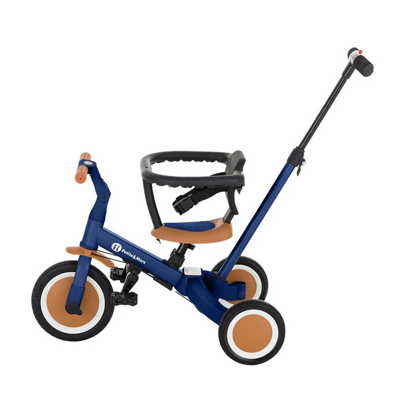 Tricicleta, Petite&Mars, Turbo, 5 in 1, Albastru [3]