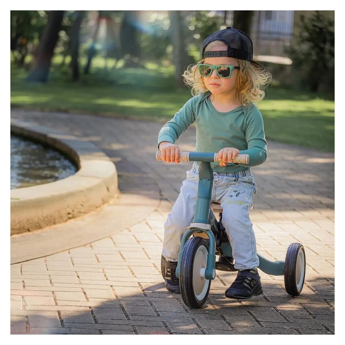 Tricicleta, Petite&Mars, Turbo, 5 in 1, Dusty Rose [23]