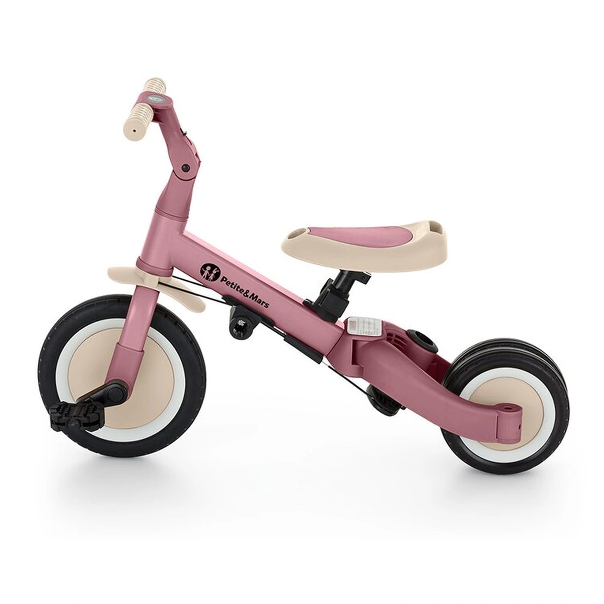 Tricicleta, Petite&Mars, Turbo, 5 in 1, Dusty Rose [8]