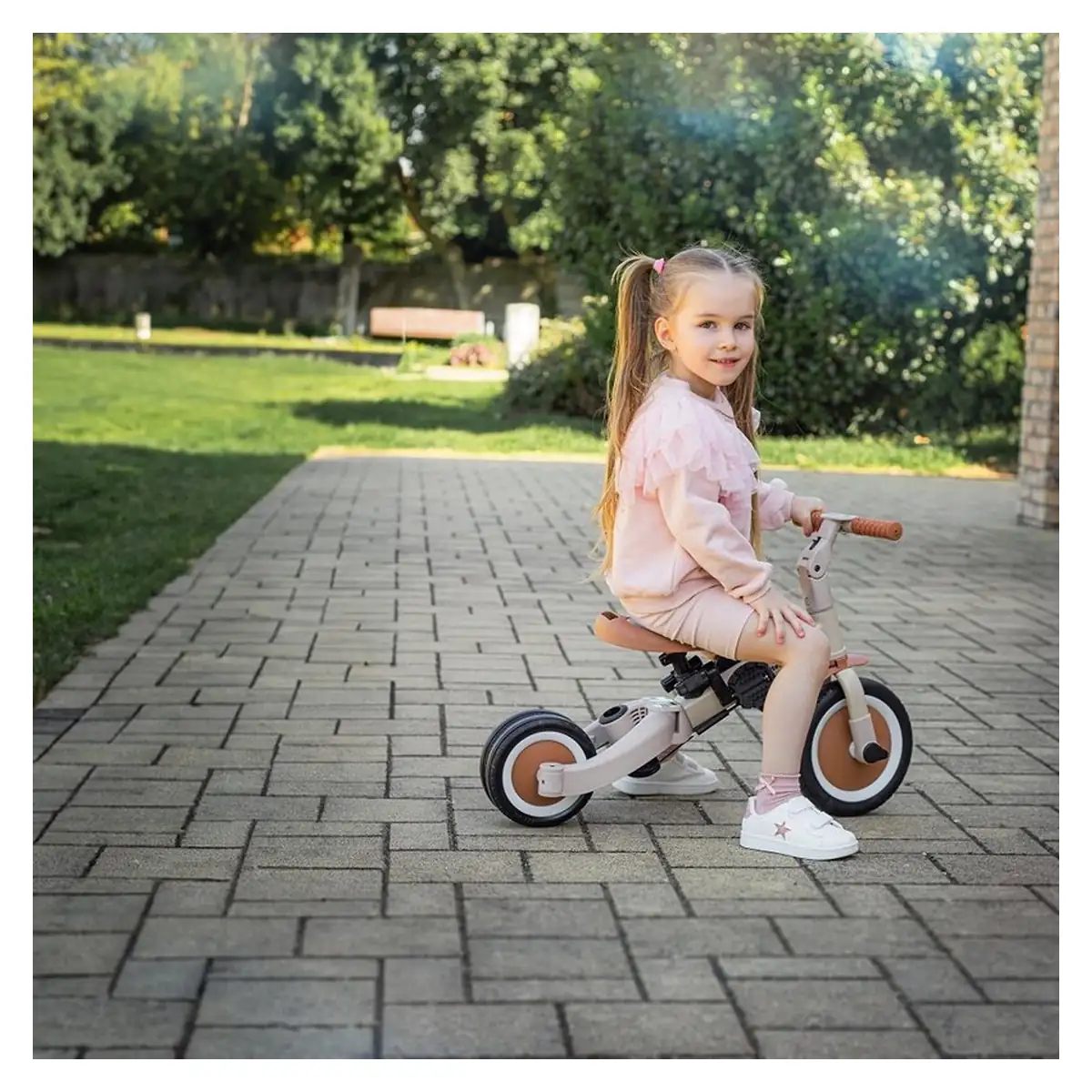 Tricicleta, Petite&Mars, Turbo, 5 in 1, Dusty Rose [28]