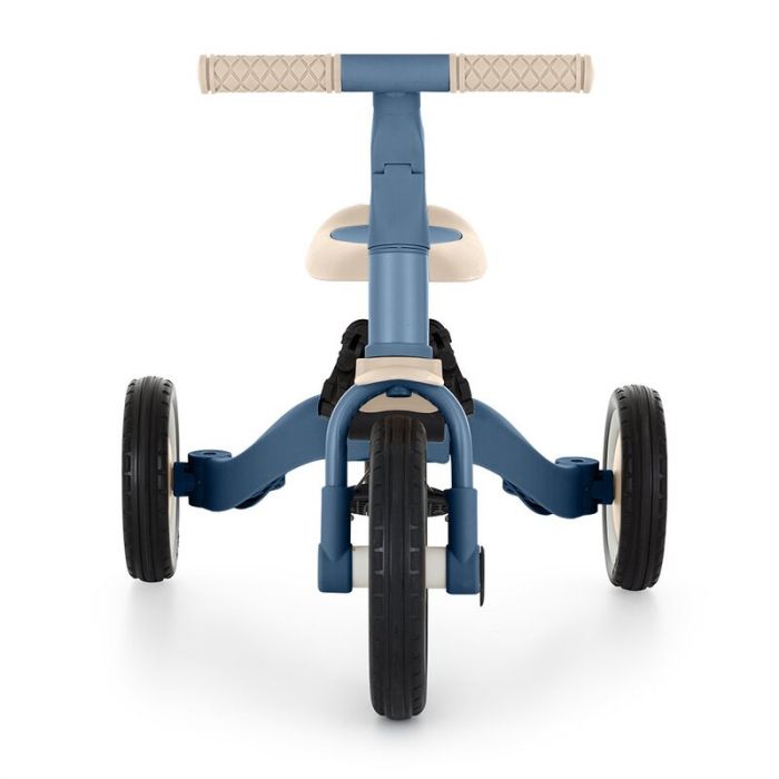 Tricicleta, Petite&Mars, Turbo, 5 in 1, Multifunctionala, Vehicul de impins, Bicicleta cu/fara pedale, Cu maner de ghidaj, Detasabil, Roti din cauciuc, Pana la 25 kg, 1.5-5 ani, Ocean Blue [13]
