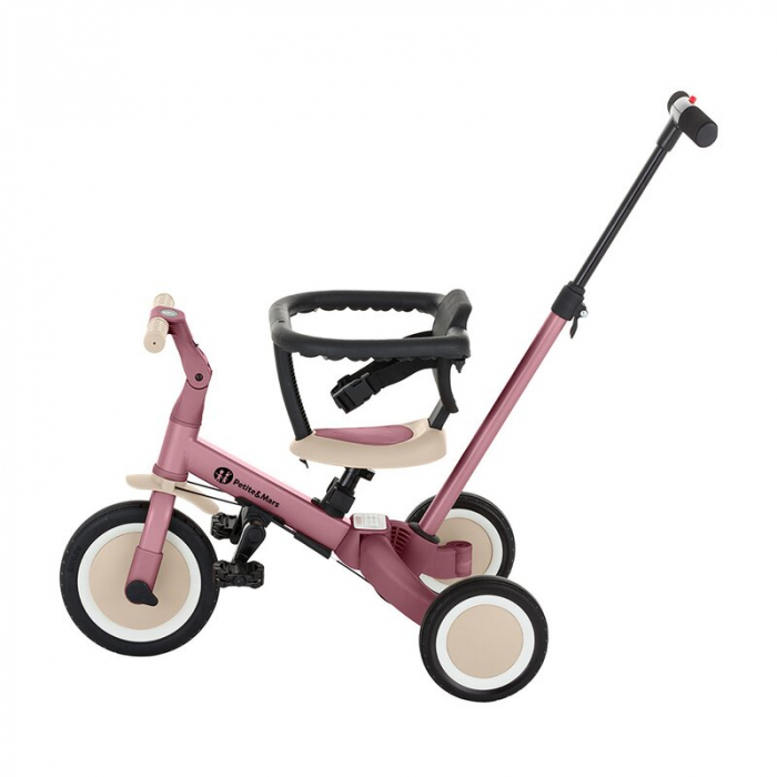 Tricicleta, Petite&Mars, Turbo, 5 in 1, Dusty Rose [2]