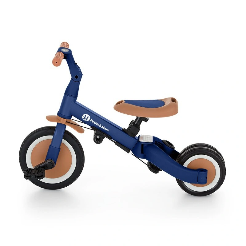 Tricicleta, Petite&Mars, Turbo, 5 in 1, Albastru [7]