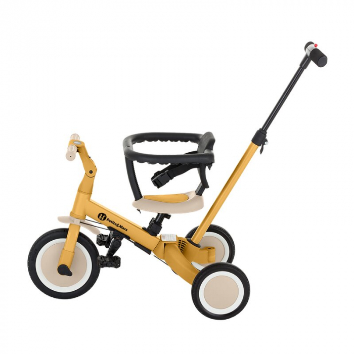Tricicleta, Petite&Mars, Turbo, 5 in 1, Ocru [4]