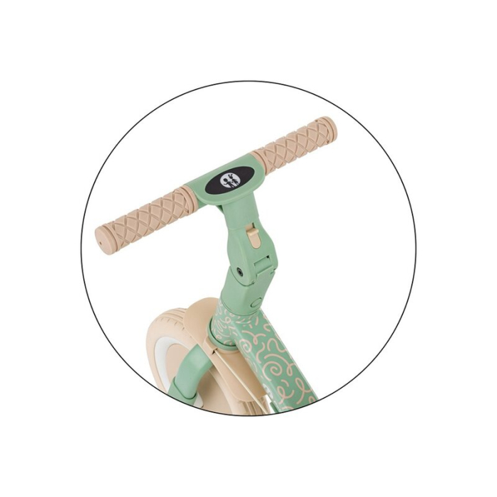 Tricicleta, Petite&Mars, Turbo, Editie limitata, 5 in 1, Multifunctionala, Vehicul de impins, Bicicleta cu/fara pedale, Cu maner de ghidaj, Detasabil, Roti din cauciuc, Pana la 25 kg, 1.5-5 ani, Green [17]