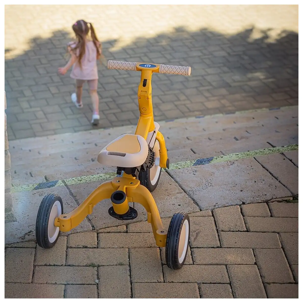 Tricicleta, Petite&Mars, Turbo, Editie limitata, 5 in 1, Multifunctionala, Vehicul de impins, Bicicleta cu/fara pedale, [22]