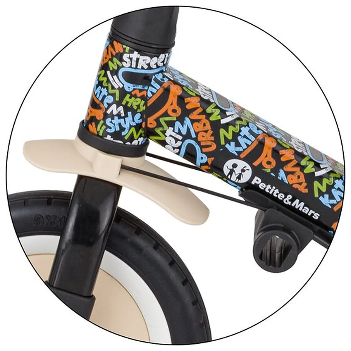 Tricicleta, Petite&Mars, Turbo, Editie limitata, 5 in 1, Multifunctionala, Vehicul de impins, Bicicleta cu/fara pedale, [16]