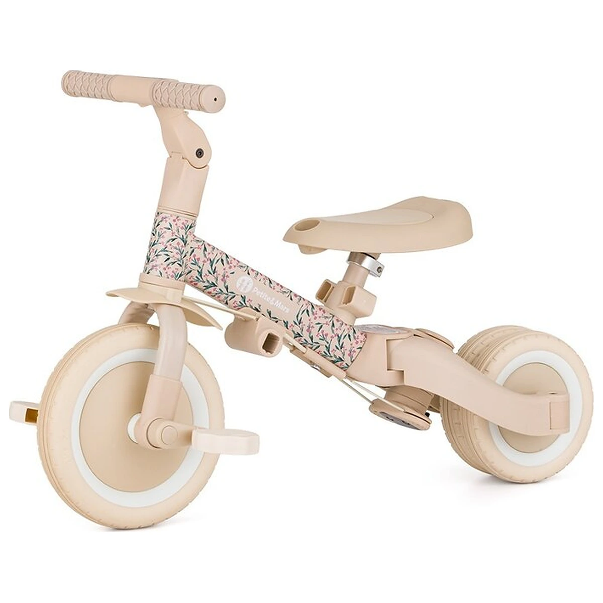 Tricicleta, Petite&Mars, Turbo, Editie limitata, 5 in 1, Multifunctionala, Vehicul de impins, Bicicleta cu/fara pedale, [9]