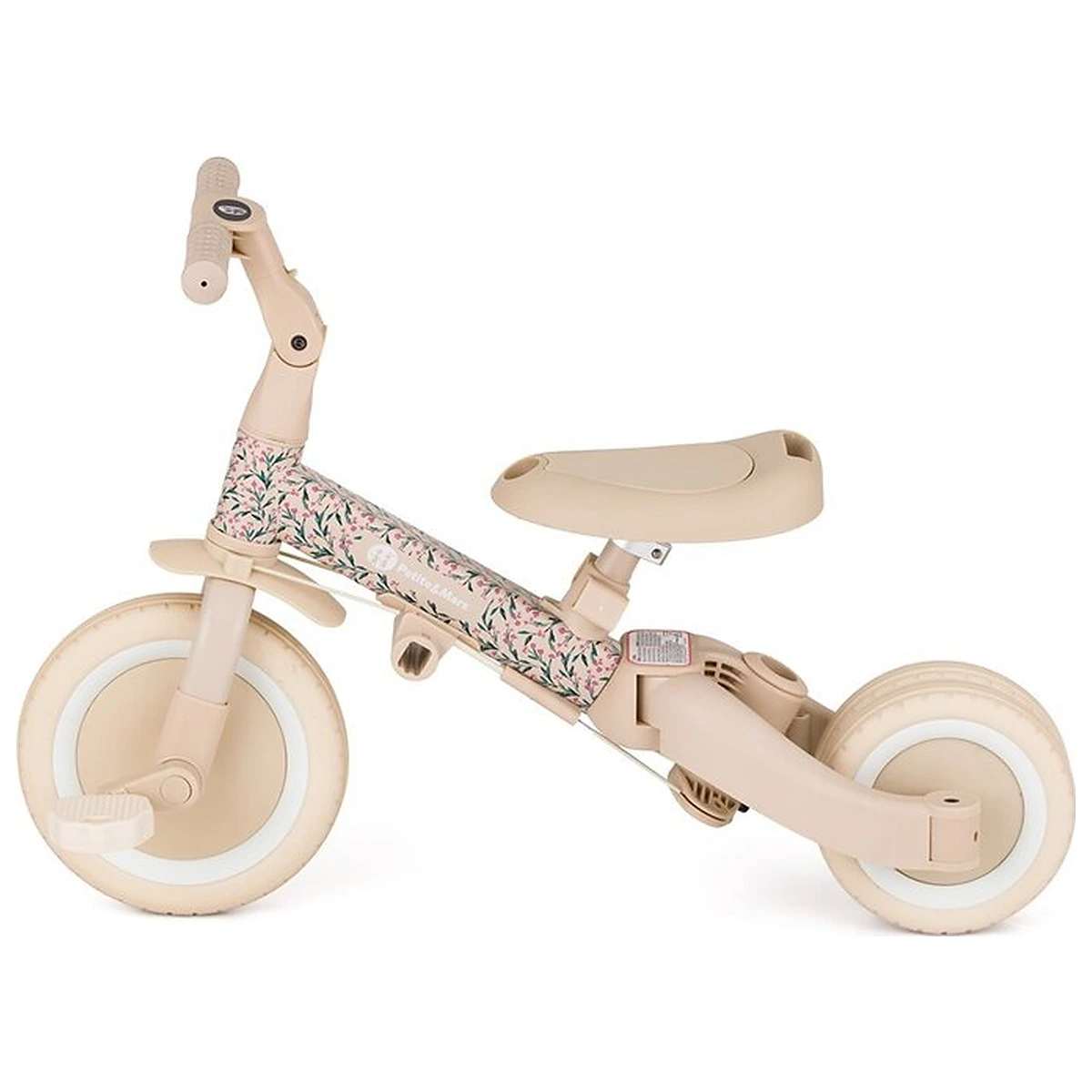 Tricicleta, Petite&Mars, Turbo, Editie limitata, 5 in 1, Multifunctionala, Vehicul de impins, Bicicleta cu/fara pedale, [6]