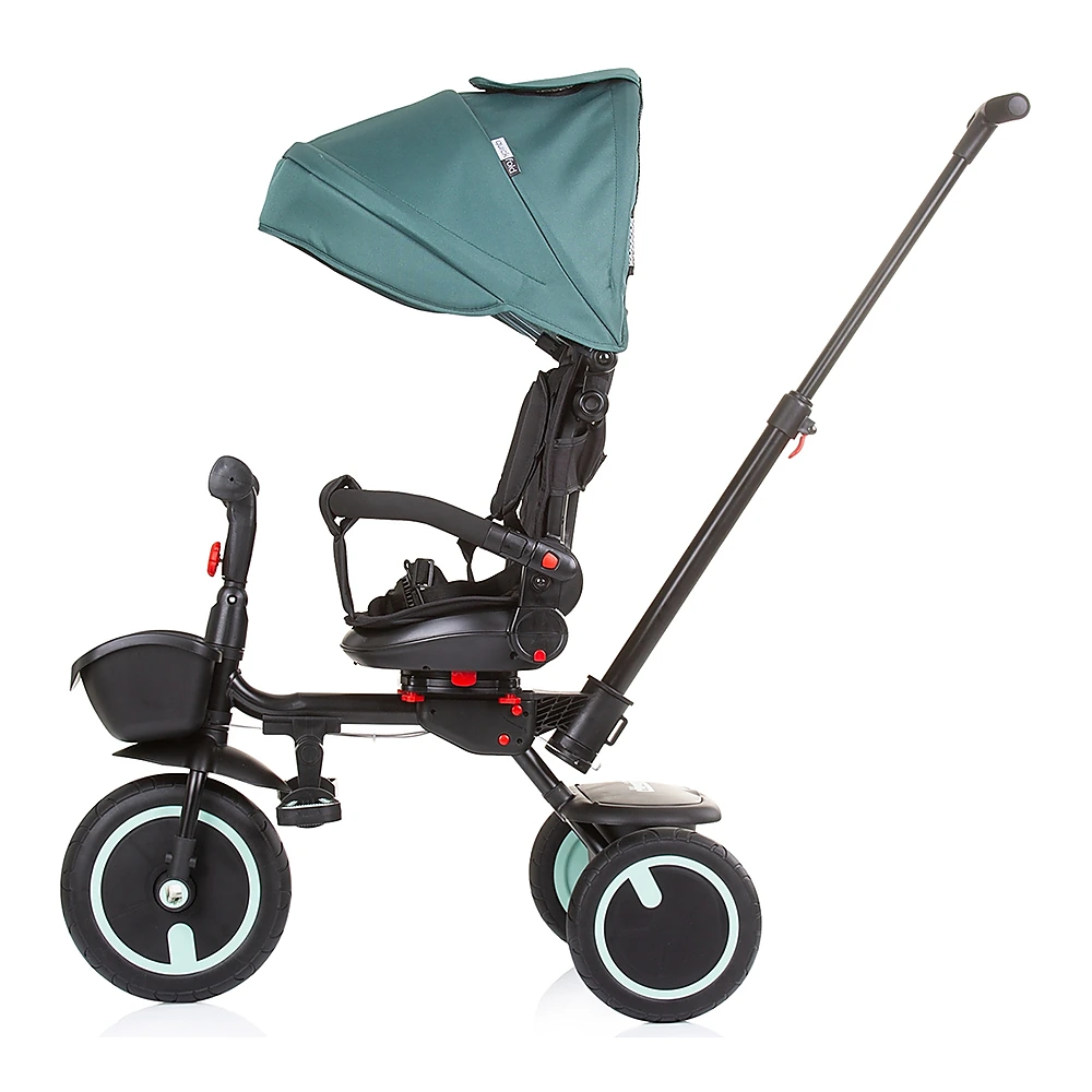 Tricicleta pliabila Chipolino Quick Fold cu sezut reversibil aloe [2]