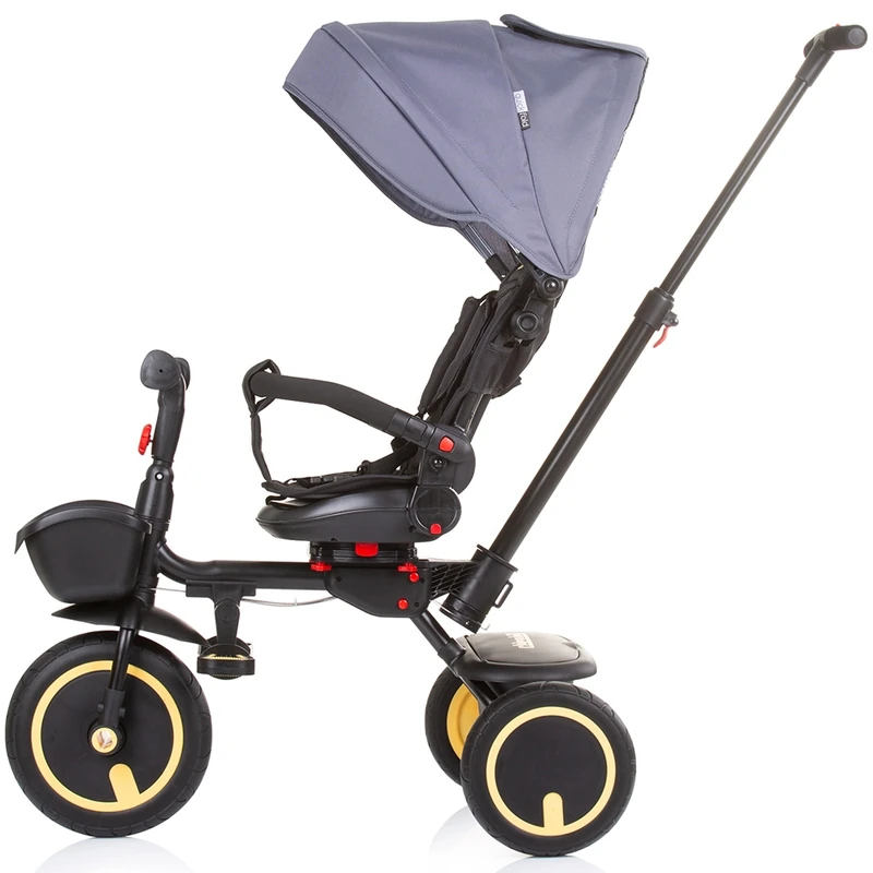 Tricicleta pliabila Chipolino Quick Fold cu sezut reversibil graphite [2]