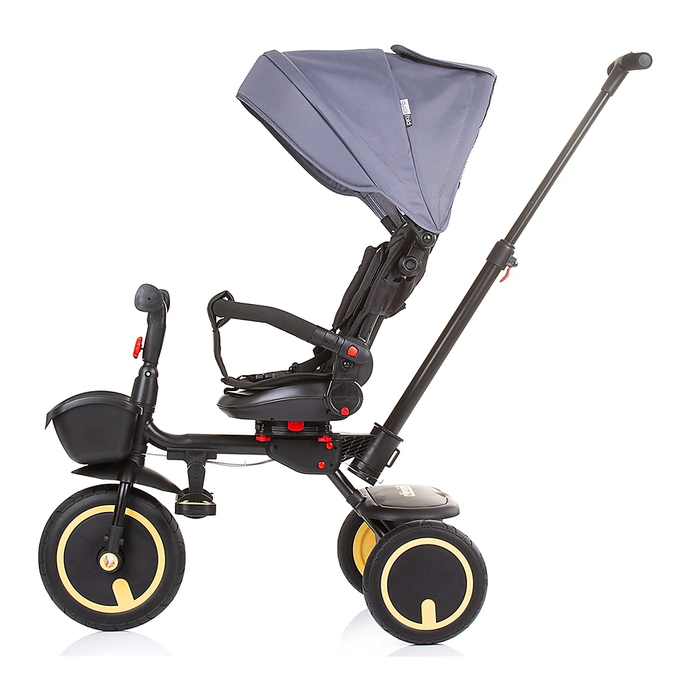 Tricicleta pliabila Chipolino Quick Fold cu sezut reversibil graphite [2]