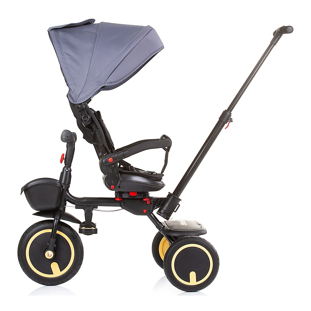 Tricicleta pliabila Chipolino Quick Fold cu sezut reversibil graphite [4]