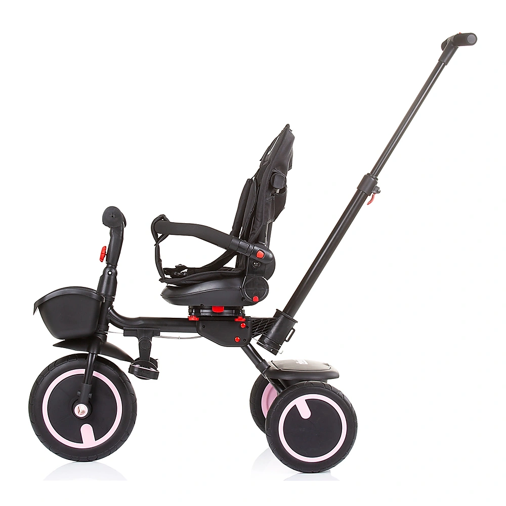 Tricicleta pliabila Chipolino Quick Fold cu sezut reversibil rose water [5]