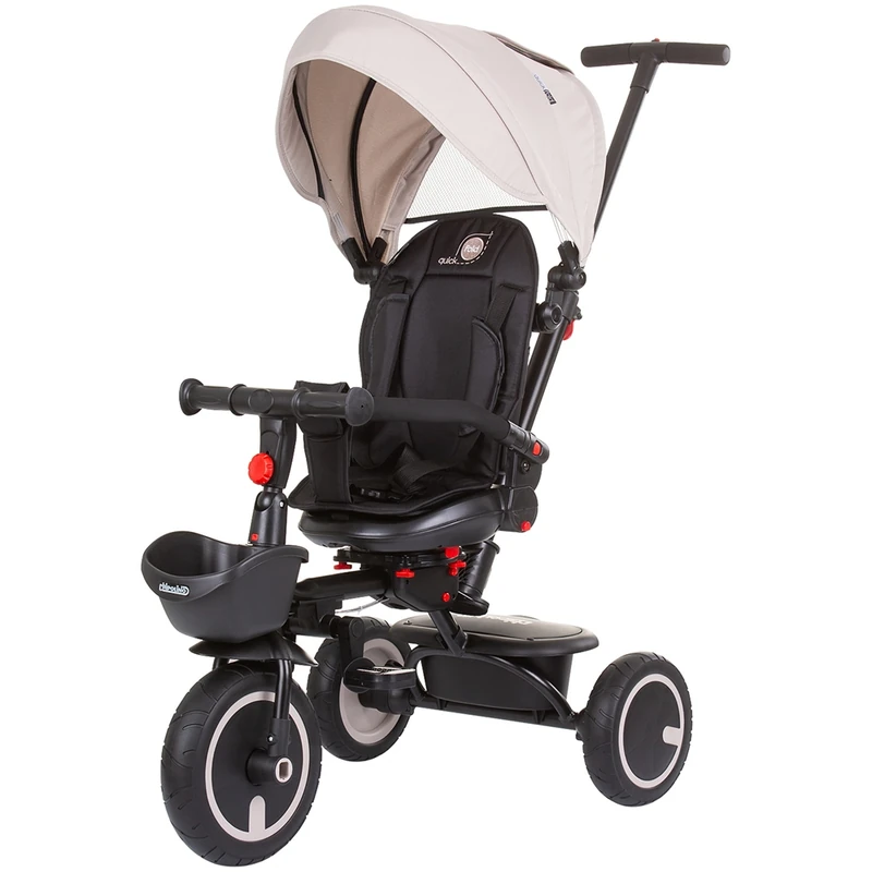 Tricicleta pliabila Chipolino Quick Fold cu sezut reversibil sand [1]