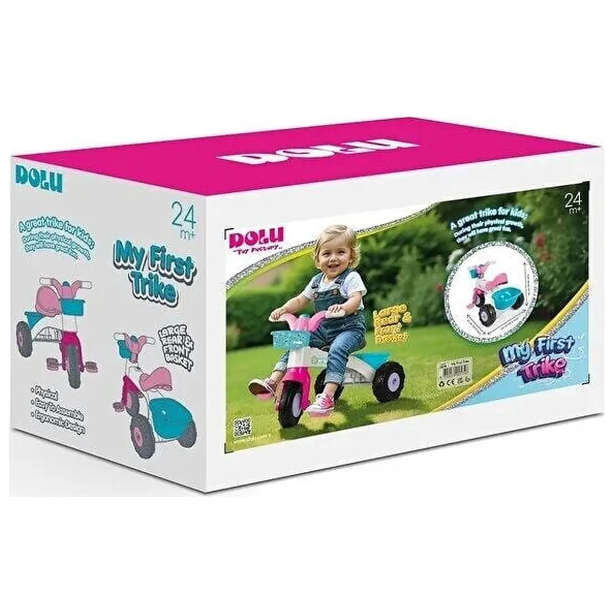 Tricicleta roz - My first trike DOLU 2 ani+ [3]