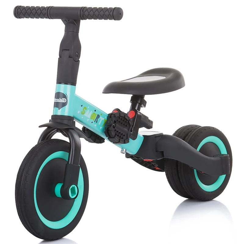 Tricicleta si bicicleta Chipolino Smarty 2 in 1 mint [4]