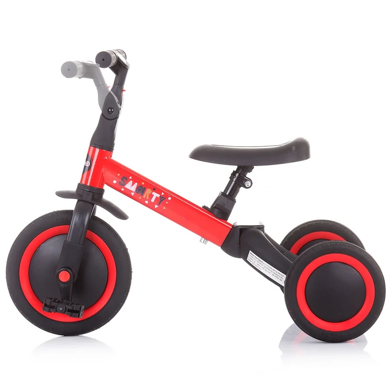 Tricicleta si bicicleta Chipolino Smarty 2 in 1 red [6]