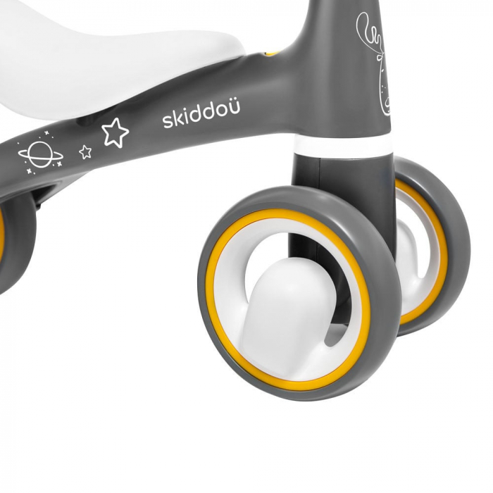 Tricicleta Skiddou Berit Ride-On, Evening Shadow, Gri [10]