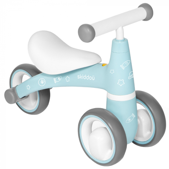 Tricicleta Skiddou Berit Ride-On, Sky High, Bleu [3]