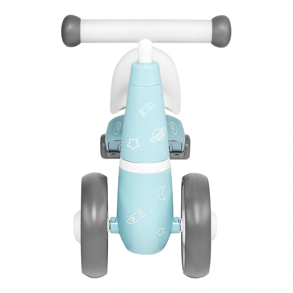 Tricicleta Skiddou Berit Ride-On, Sky High, Bleu [5]