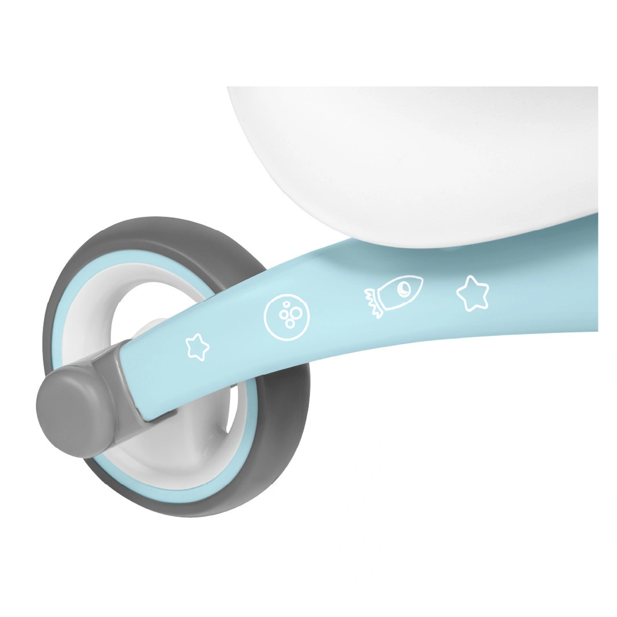 Tricicleta Skiddou Berit Ride-On, Sky High, Bleu [10]