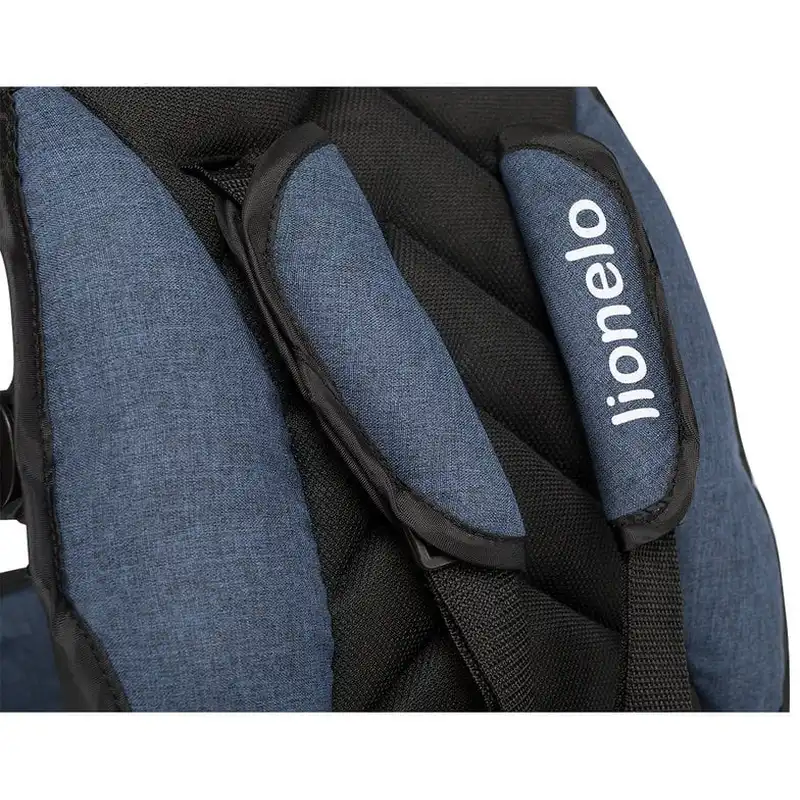 Lionelo - Tricicleta Tris, Mecanism de pedalare libera, Suport picioare, Control al directiei, Scaun reversibil, Rotire 360 grade, Pliabila, Conform cu standardul europeane de securitate EN71, Albastr [20]