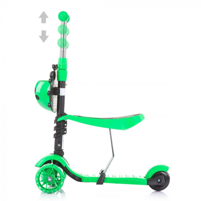 Trotineta Chipolino Kiddy Evo 3 in 1 cu maner lime [7]
