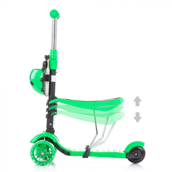 Trotineta Chipolino Kiddy Evo 3 in 1 cu maner lime [6]