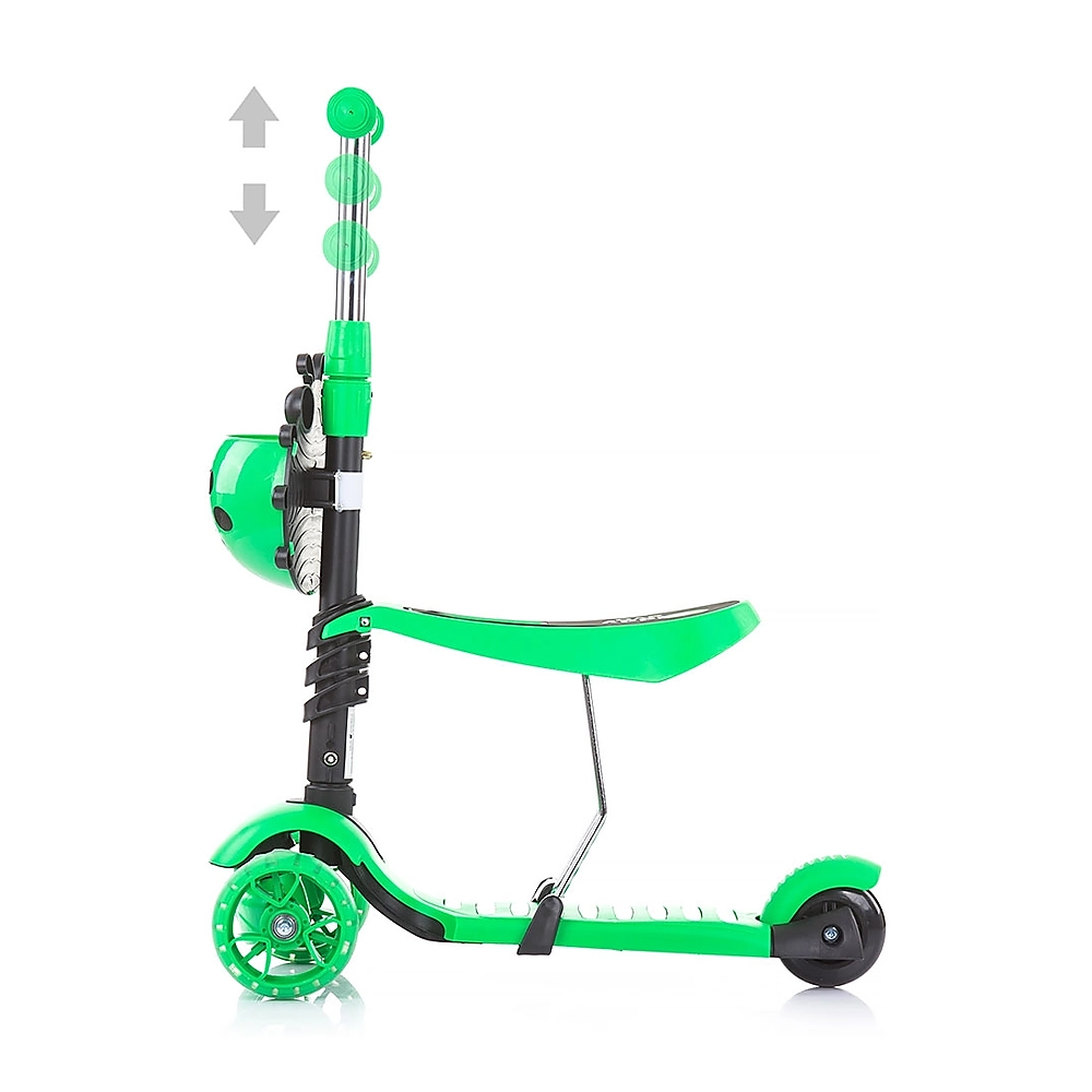 Trotineta Chipolino Kiddy Evo 3 in 1 cu maner lime [7]