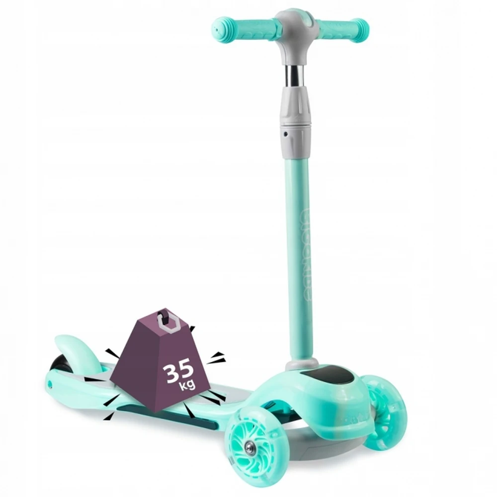 Trotineta Cu Roti Cu Led Ricokids Piko Turcoaz [7]