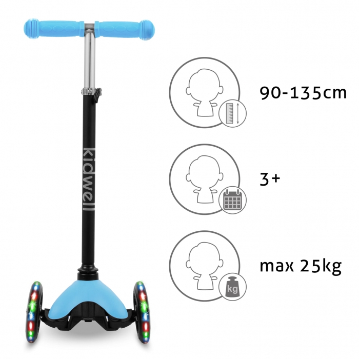 Trotineta Kidwell UNO - Blue 3 ani+ [9]