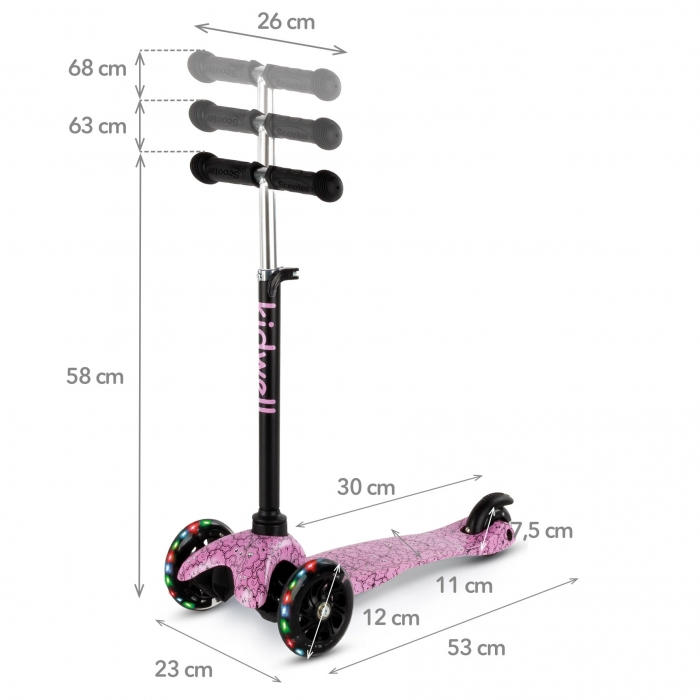 Trotineta Kidwell UNO - Clouds 3 ani+ [13]