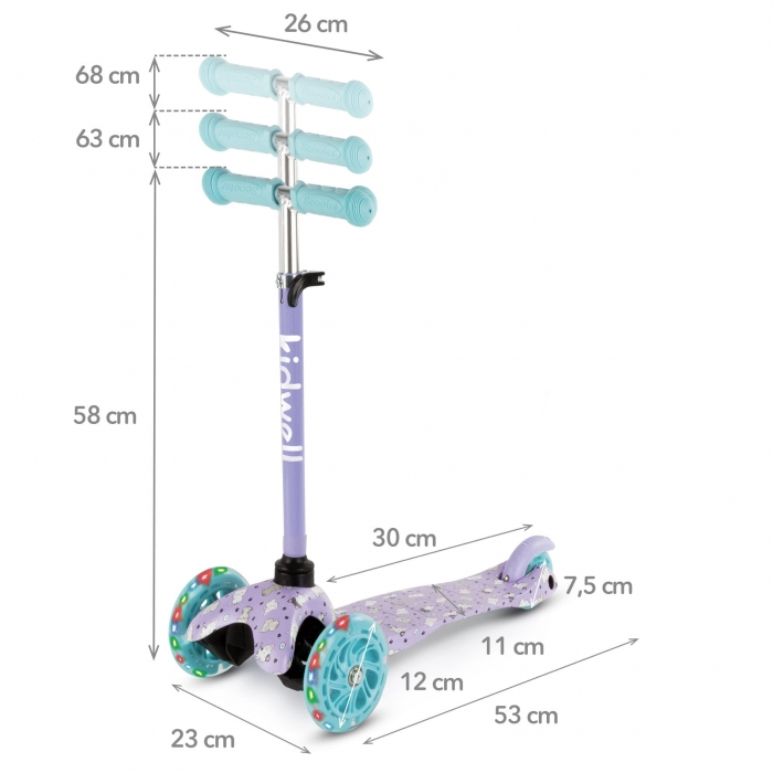 Trotineta Kidwell UNO - Kitty 3 ani+ [13]