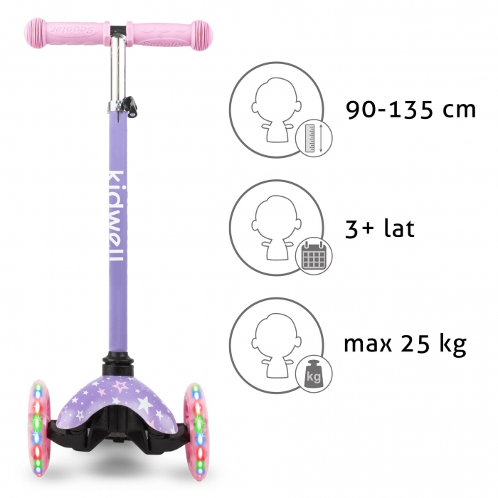 Trotineta Kidwell UNO - Stars 3 ani+ [8]