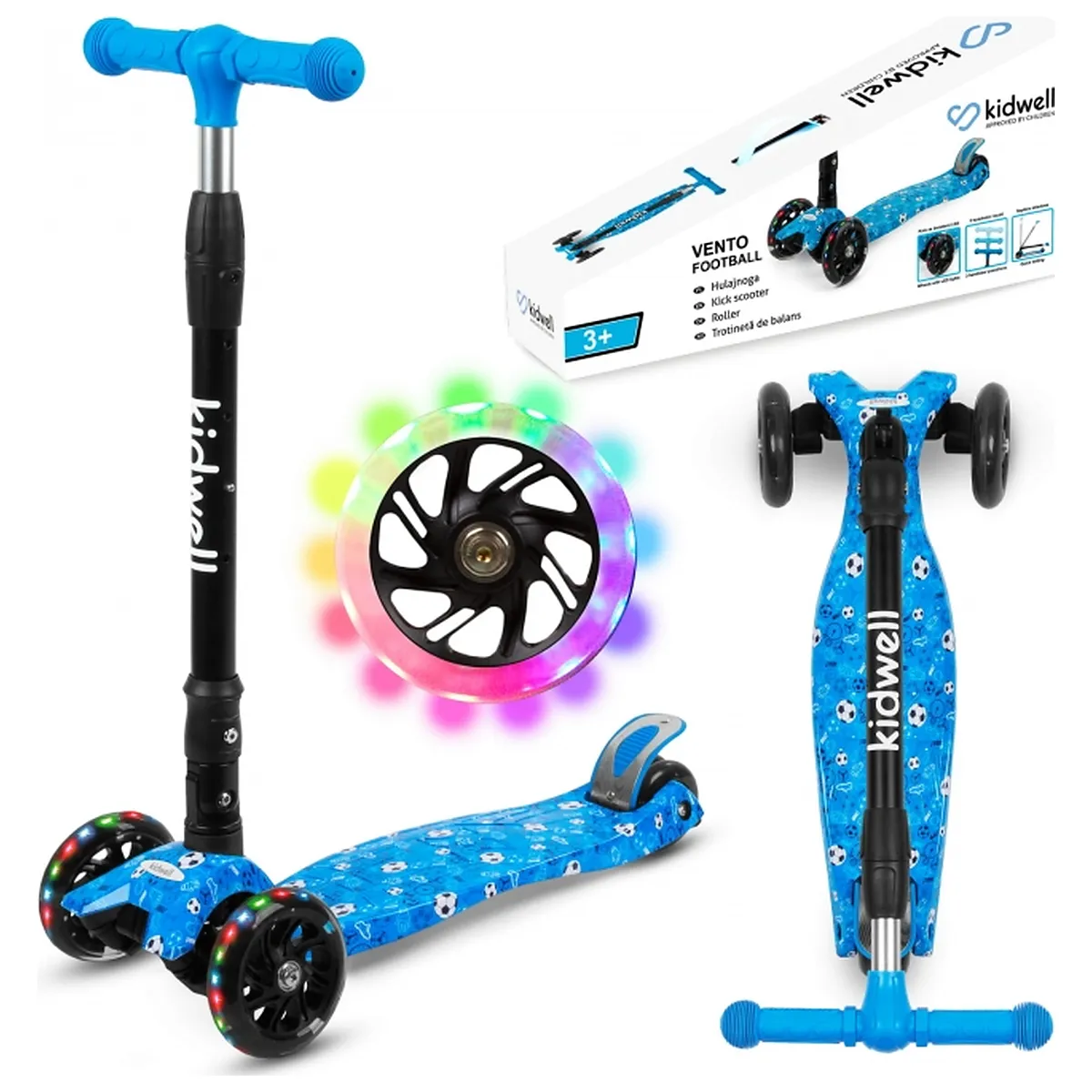 Trotineta Kidwell VENTO - Fotball 3 ani+ [2]