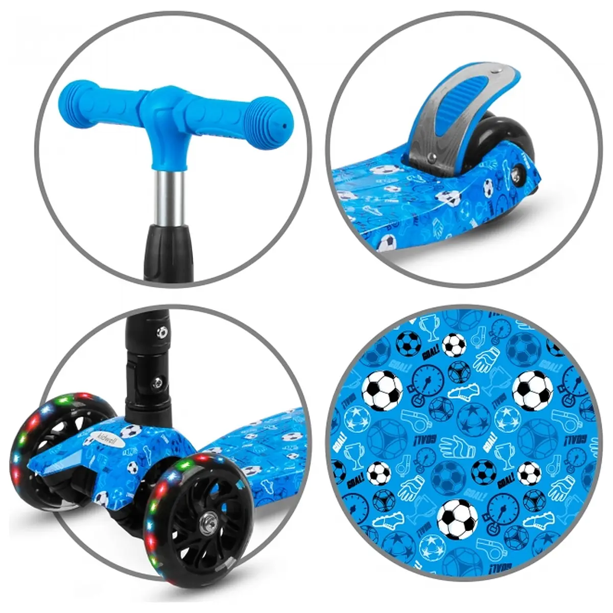 Trotineta Kidwell VENTO - Fotball 3 ani+ [7]