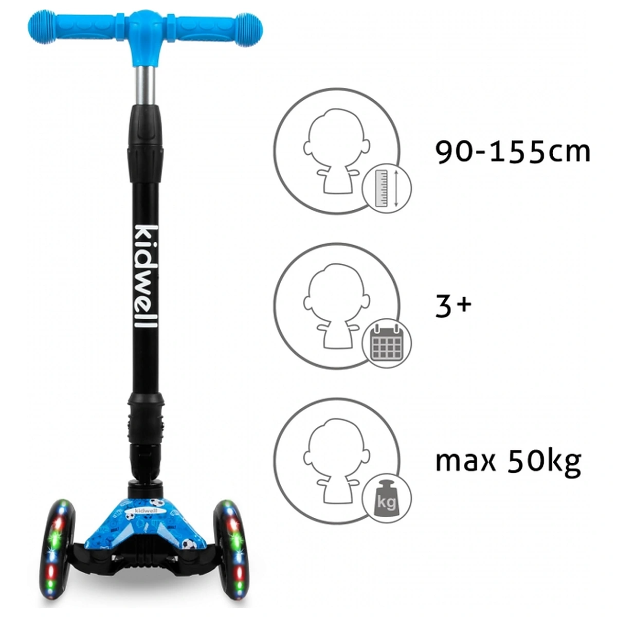 Trotineta Kidwell VENTO - Fotball 3 ani+ [10]