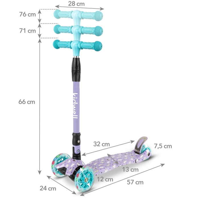 Trotineta Kidwell VENTO - Kitty 3 ani+ [11]