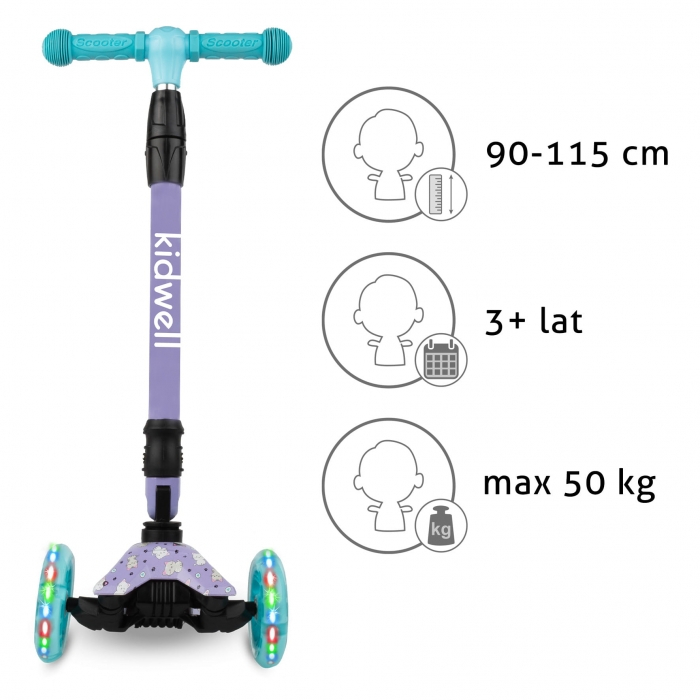 Trotineta Kidwell VENTO - Kitty 3 ani+ [5]