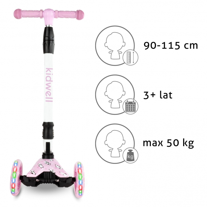 Trotineta Kidwell VENTO - Panda 3 ani+ [5]