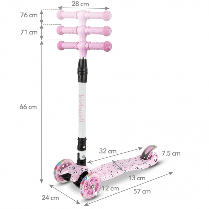Trotineta Kidwell VENTO - Panda 3 ani+ [11]