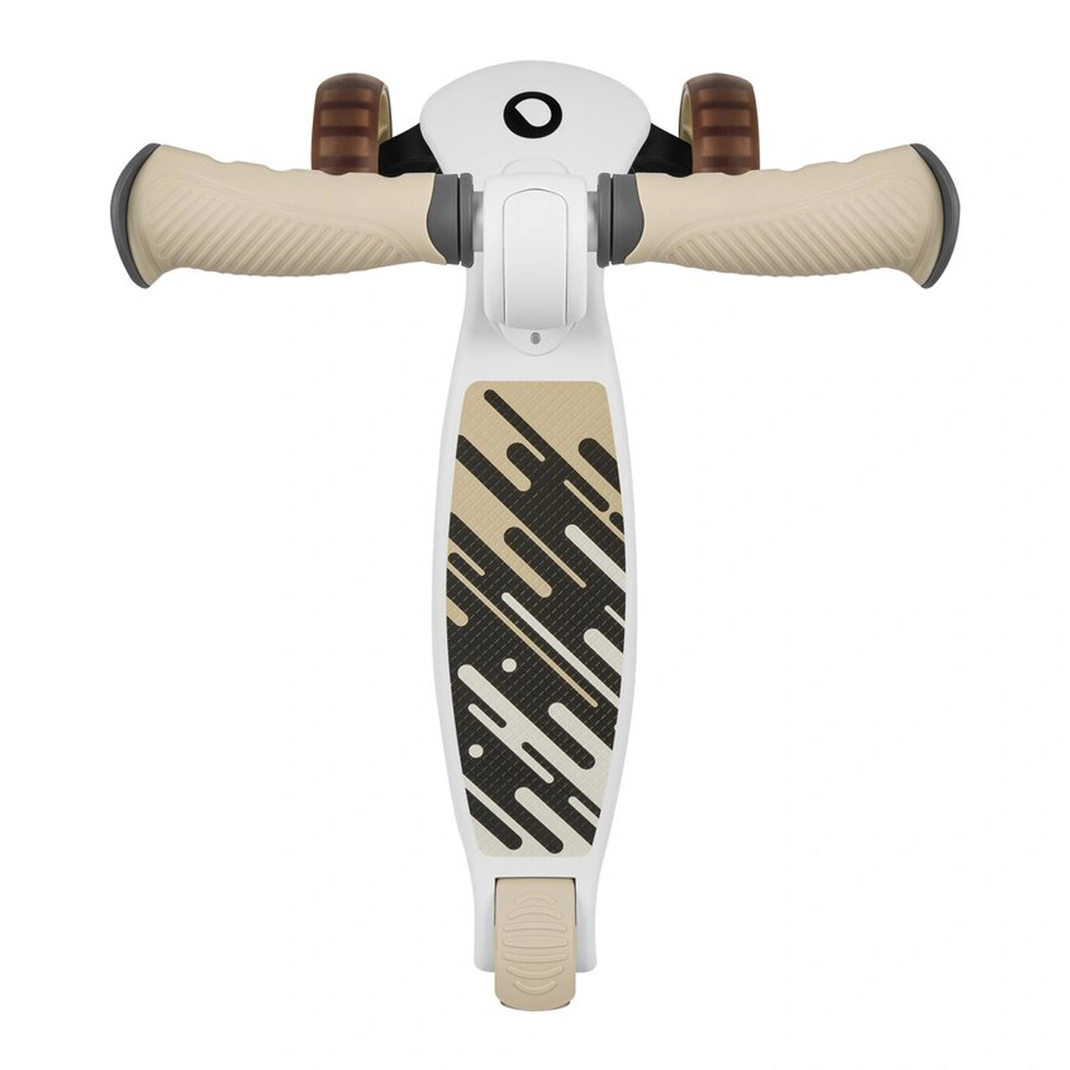 Trotineta, Lionelo, Franky, Pliabila, Pana la 50 kg, Sezut detasabil, Roti cu LED, 12 luni+, Beige [18]