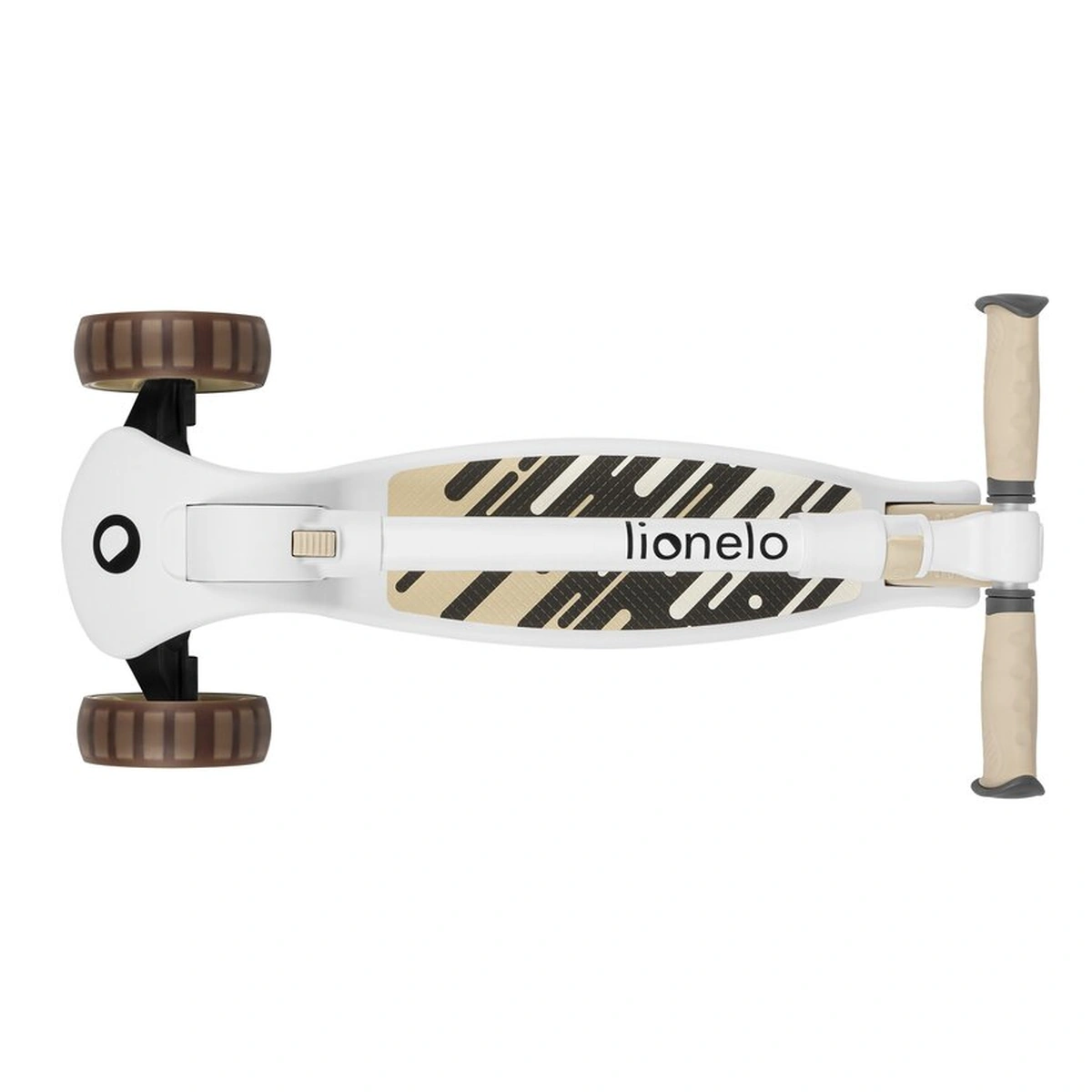 Trotineta, Lionelo, Franky, Pliabila, Pana la 50 kg, Sezut detasabil, Roti cu LED, 12 luni+, Beige [23]