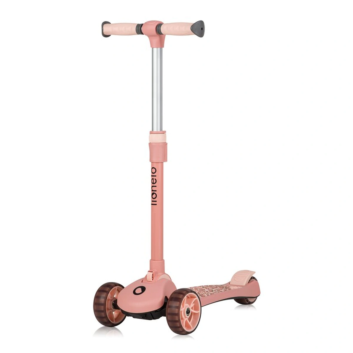 Trotineta, Lionelo, Franky, Pliabila, Pana la 50 kg, Sezut detasabil, Roti cu LED, 12 luni+, Pink Rose [5]